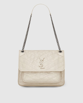 Saint Laurent Біла шкіряна сумка NIKI 6331580EN04