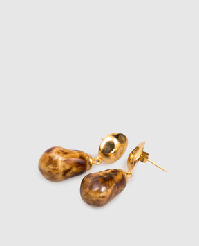 House of Fou Сережки Waka з позолотою 22 карат WAKAWITHDROPS