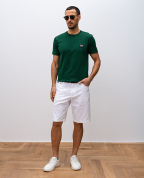 Dolce&Gabbana Белые джинсовые шорты GWNXADG8JR8