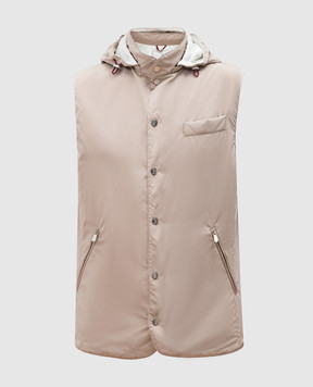 Brunello Cucinelli Бежевый жилет MD4796523
