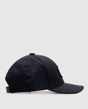 Stone Island Дитяча синя кепка з вишивкою емблеми логотипа K1S169100912S0065