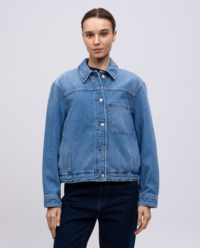 Woolrich Синя джинсова куртка CFWWOS0122FRUT4065