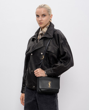 Saint Laurent Черная кожаная сумка кросс-боди Niki 718556AAD39