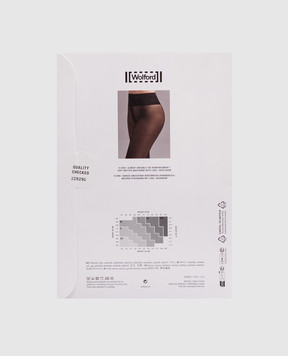 Wolford Бордовые колготки Back Seam 10 den 18563