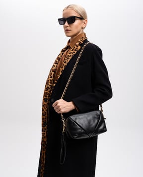 Gianni Chiarini Черная кожаная сумка Allegra BS11430FOUCLD