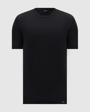 Tom Ford Черная футболка с логотипом T4M081410