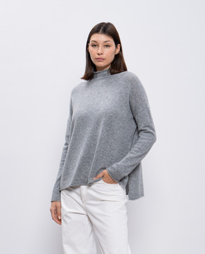 Allude Серый джемпер из кашемира 24511118