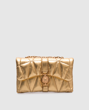 Versace Золотая кожаная сумка Kleio 10177401A14365