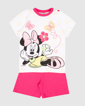 RiminiVeste Детская белая пижама Disney в принт 21831S