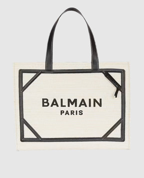 Balmain Біла сумка-тоут B-Army EN0FF901TCRB