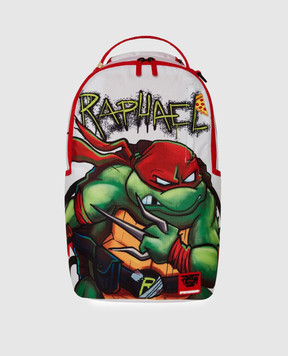 Sprayground Дитячий білий рюкзак TEENAGE MUTANT NINJA TURTLES RAPHAEL 910B7146NSZ