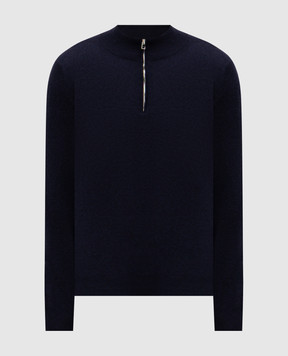 Cashmere&Whiskey Синій джемпер з кашеміру MU8661312341R