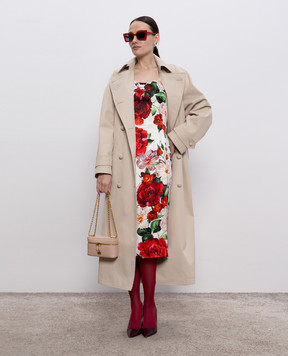 Dolce&Gabbana Бежевий тренч F0W3STHUMVM
