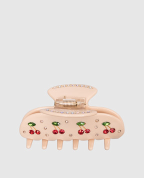 Emi Jay Бежевий затискач для волосся Sweetheart з кристалами Swarovski CHERRYPIE