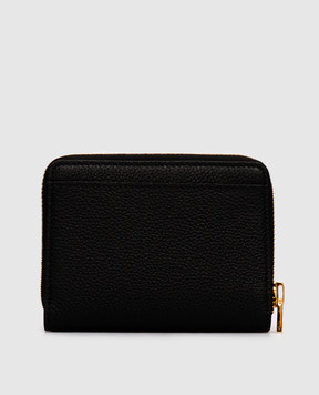 Tom Ford Чорне шкіряне портмоне з монограмою логотипа S0524LCL095G