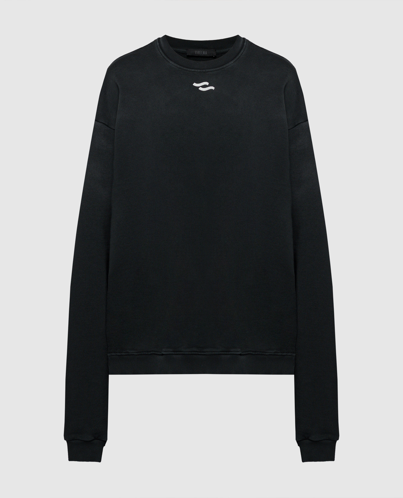 

Серый свитшот FELPA с логотипом, Свитшоты