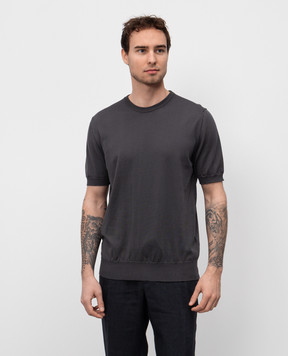 Cashmere&Whiskey Серая футболка MB003