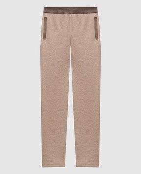 Bertolo Cashmere Бежеві спортивні штани 902088001965