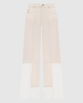 Max Mara Sportmax Бежеві джинси ETUANIA ETUANIA