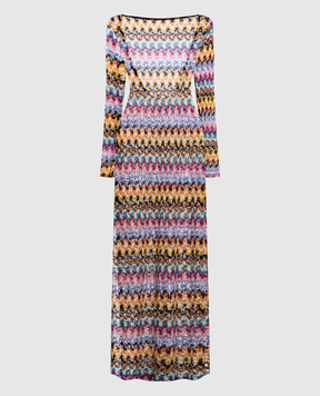Missoni Ажурна пляжна сукня максі з люрексом MS25SQ14BR0000