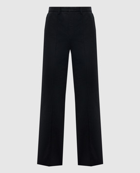Saint Laurent Черные брюки клеш 697253Y7E32