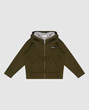 Palm Angels Дитяча зелена спортивна куртка PBBE003F25FLE002612