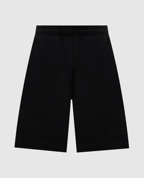 Vetements Чорні шорти з логотипом UA66SS600BBm
