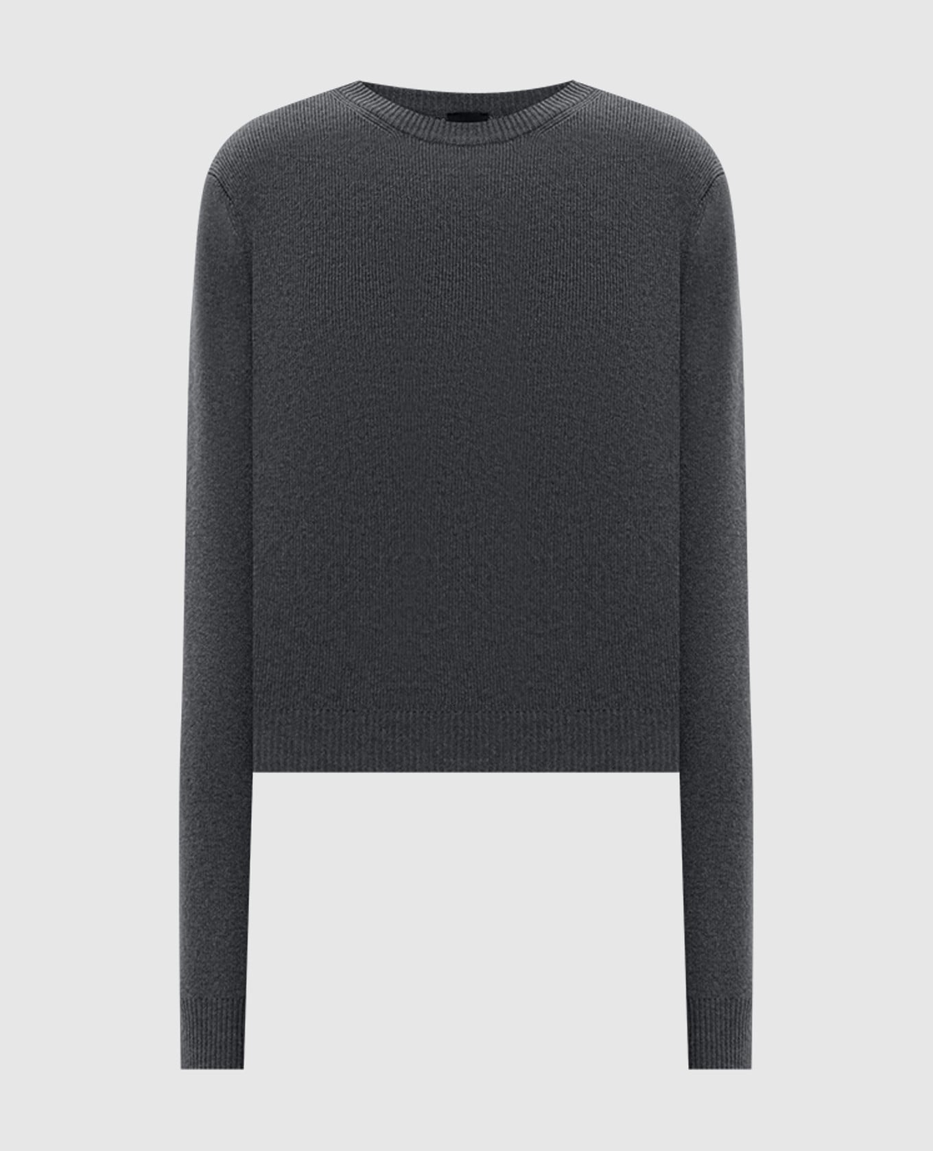 

Серый джемпер из шерсти и кашемира, Джемпера