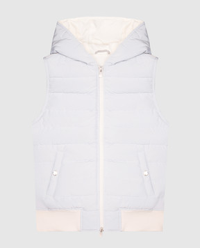 Brunello Cucinelli Детский голубой жилет BD479J127C