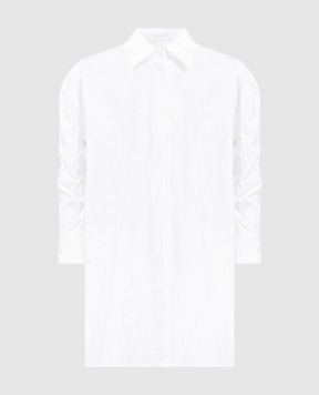 Michael Kors Біла блуза з драпіруванням EWA8100015