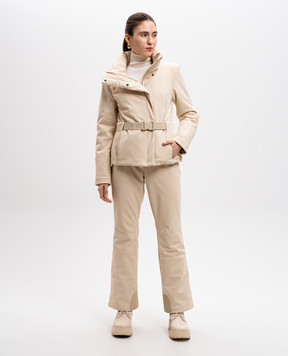 Goldbergh Бежева пухова гірськолижна куртка ELEGANTE GB03010244