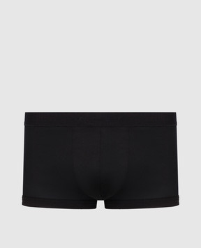 Zimmerli Чорні труси-боксери з логотипом 2861445