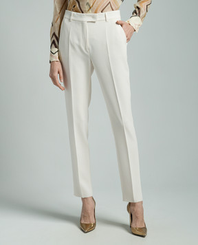 Max Mara Білі штани JERTA JERTA
