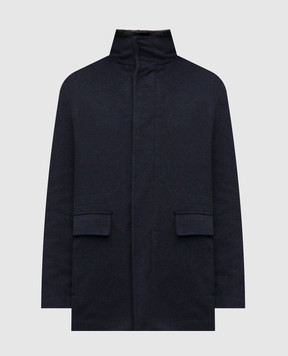 Cashmere&Whiskey Синя куртка з вовни 842696S781959