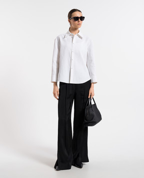 Jil Sander Біла сорочка з льону J02DL0205J60001