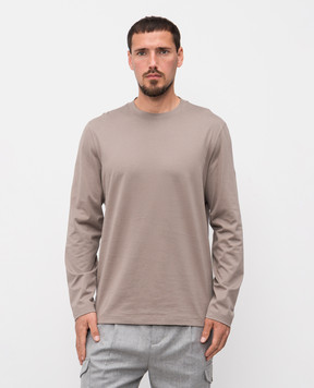 Brunello Cucinelli Бежевий лонгслів M0B137407
