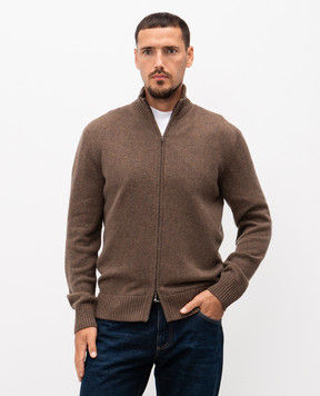 Loro Piana Коричневий кардиган з кашеміру FAM9386