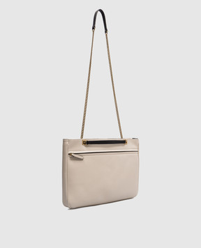 Valentino Бежевая кожаная сумка VIVA SUPERSTAR 6W2B0R13PTJ