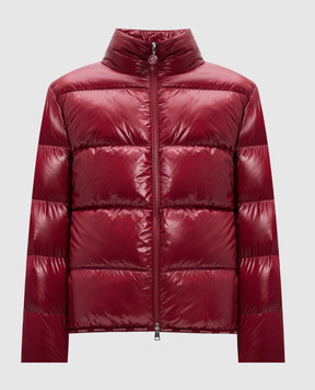 Moncler Бордовий пуховик Abbadia J20931A000075963V