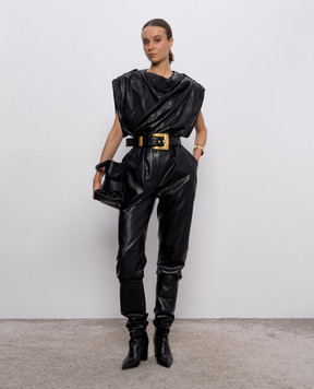 Balmain Черный топ FF1AG710XH81