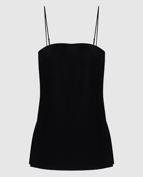 Alexander Wang Чорна сукня міні з вовни 1WC1256735