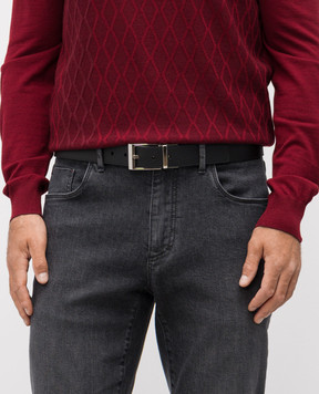 Bally Двухсторонний кожаный ремень Shiffie с логотипом MBB02LVT754