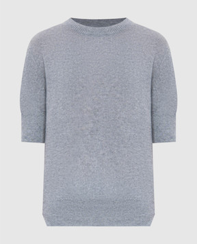 Ermanno Scervino Серый топ из кашемира D455L309PYU