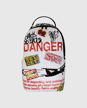 Sprayground Дитячий білий рюкзак JETBLAST 910B7664NSZ