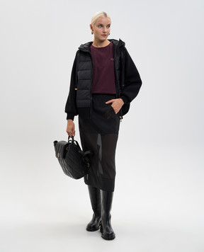 Twinset Черная куртка 252TP2171