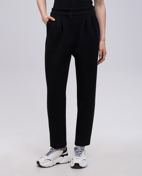 Mackage Чорні штани MARIANA з логотипом MARIANA