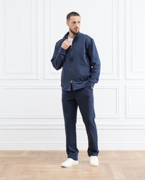 Kiton Сині спортивні штани UPSHORLH08052