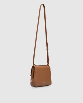 Dolce&Gabbana Коричневая кожаная сумка City Marlene BB7726A3G19
