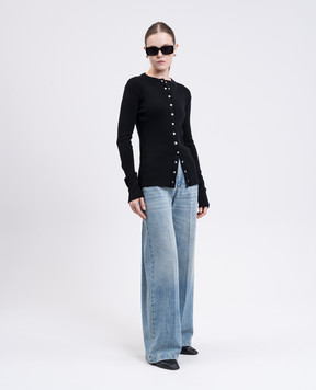 Jil Sander Чорний кардиган з вовни J02HP0037J14797