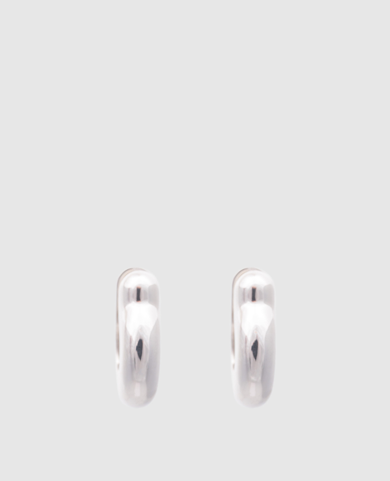 

Серебряные серьги Ample Hinge, Серебристый, Серьги